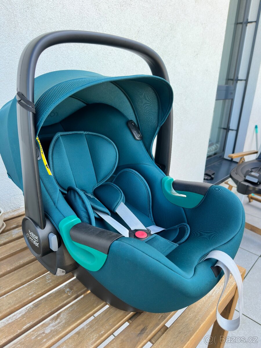 Autosedačka Britax Baby-Safe iSense - Atlantic Green + báze - 7