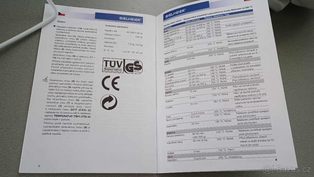 Horkovzdušná infratrouba - 7