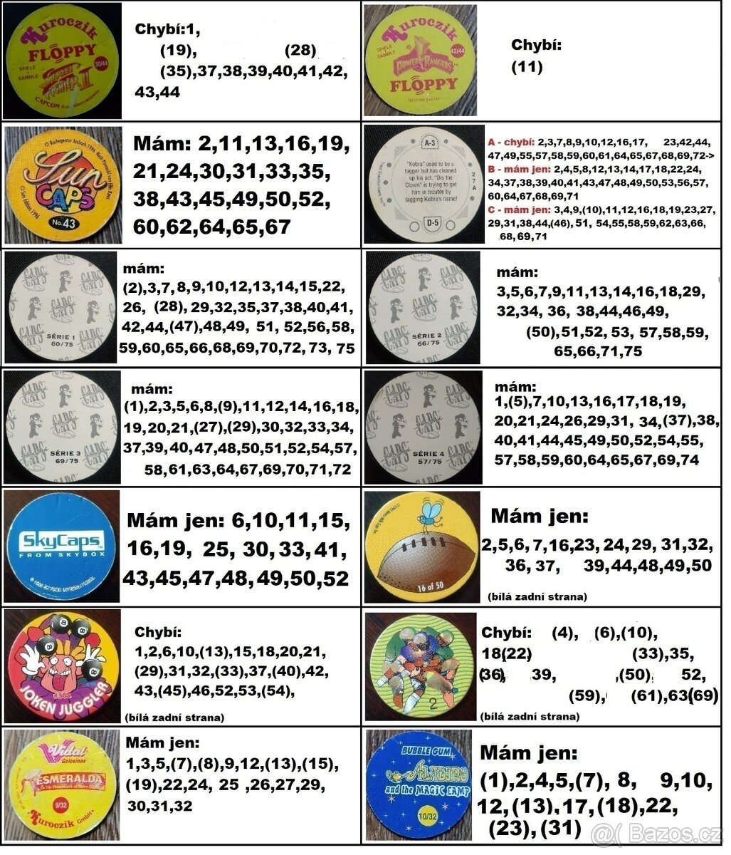 Koupím pogy dle fotek - 7