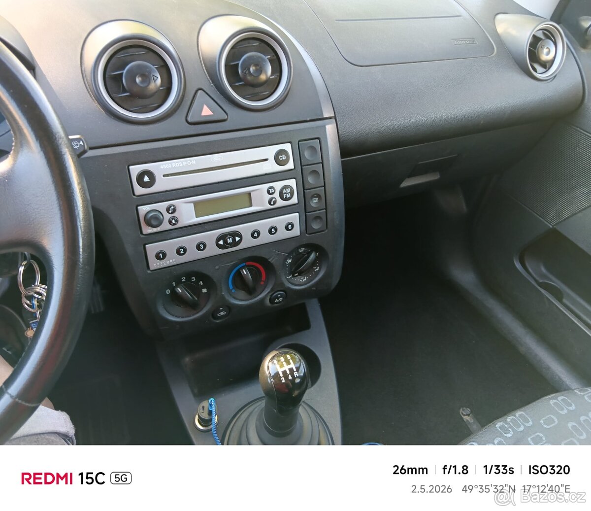 Prodám Ford Fiesta 16V 7,5 PS - 7