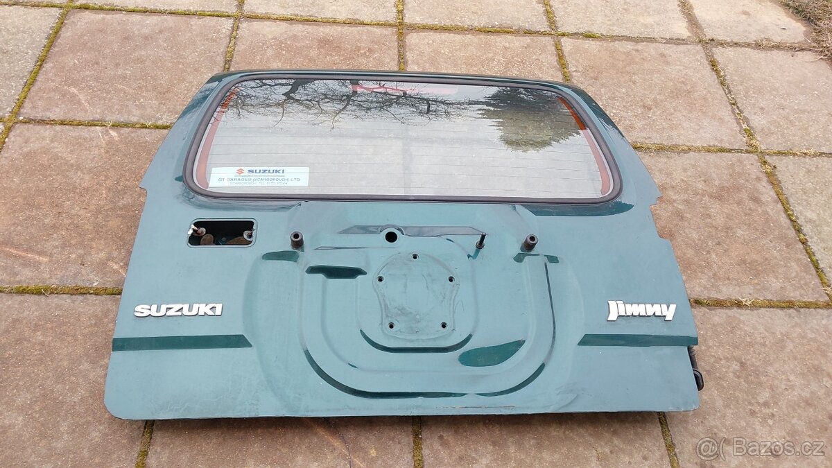 Suzuki Jimny – Dveře kufru celoplech zelené - 7