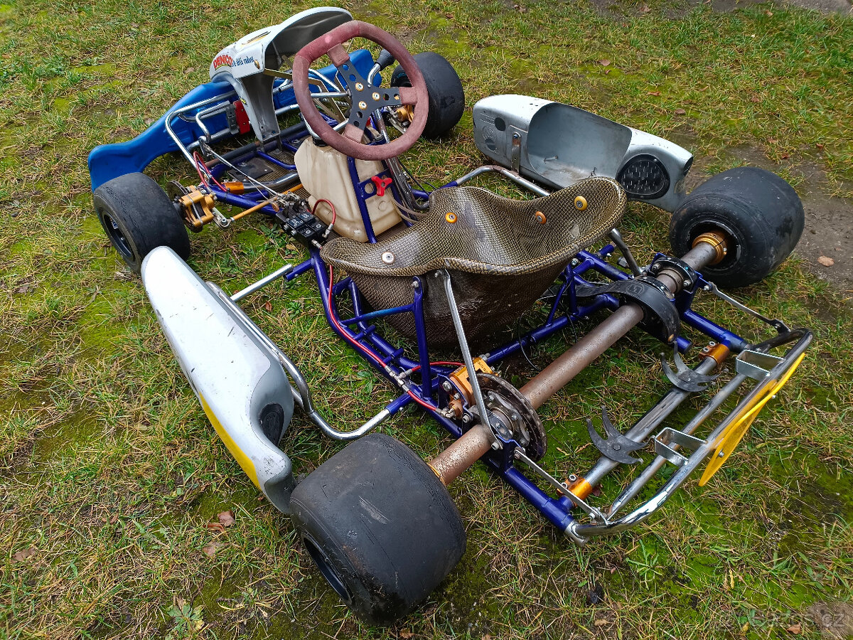 Motokára MS kart bez motoru s doklady Praga motor Honda kára - 7
