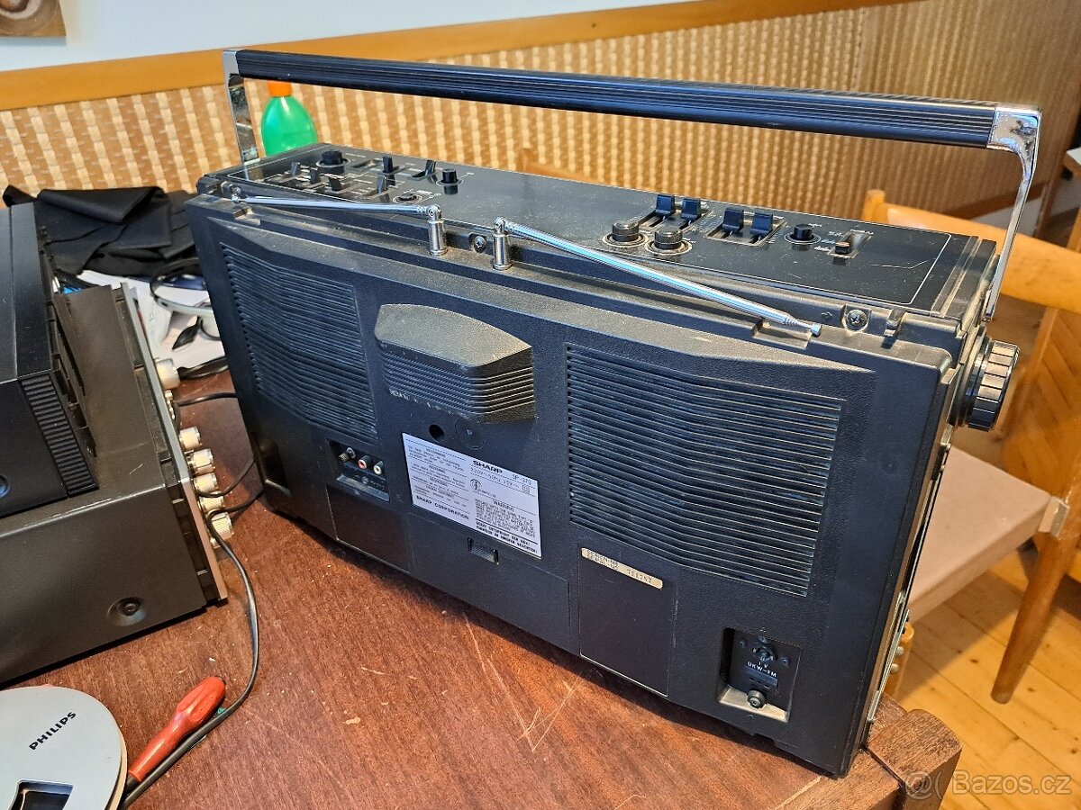 SHARP 5P-37G ohromný boombox plně funkční - 7