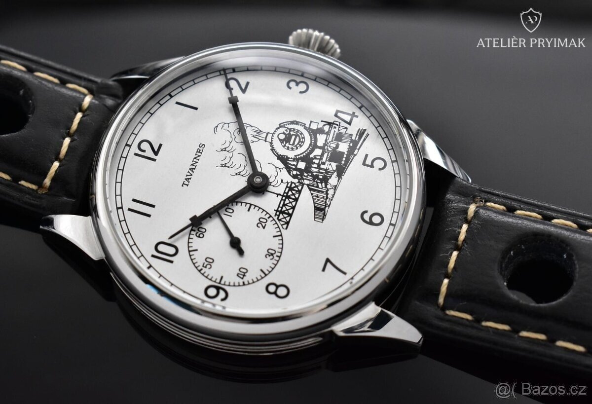 Starožitné švýcarské Hodinky TAVANNES 1925 - 7