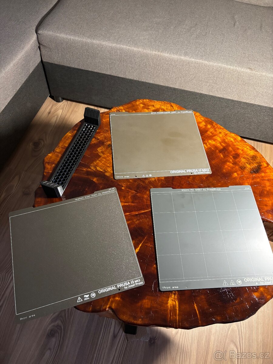 3D tiskárna Prusa MK3S+ – Raspberry, kamera, box, 4 pláty - 7