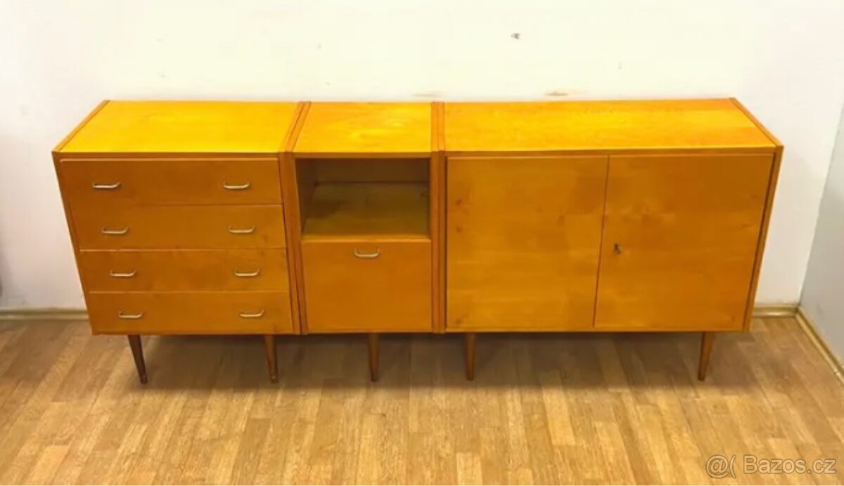 Retro komody 60. léta Brusel - - 7