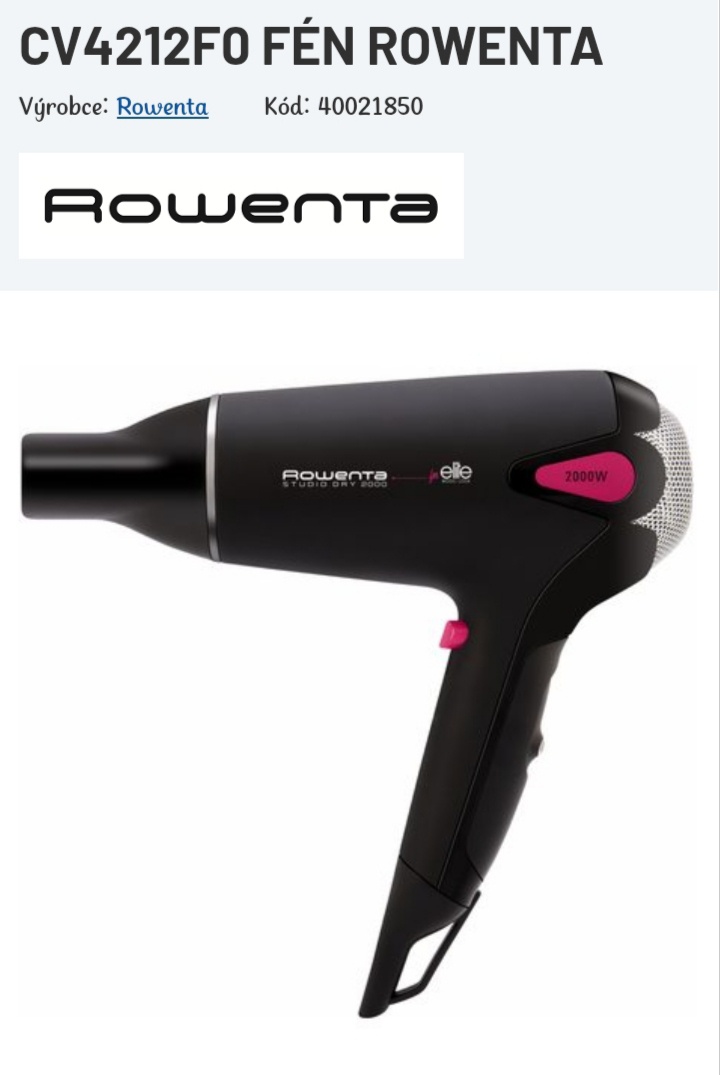 Fén Rowenta CV 4212 - 7