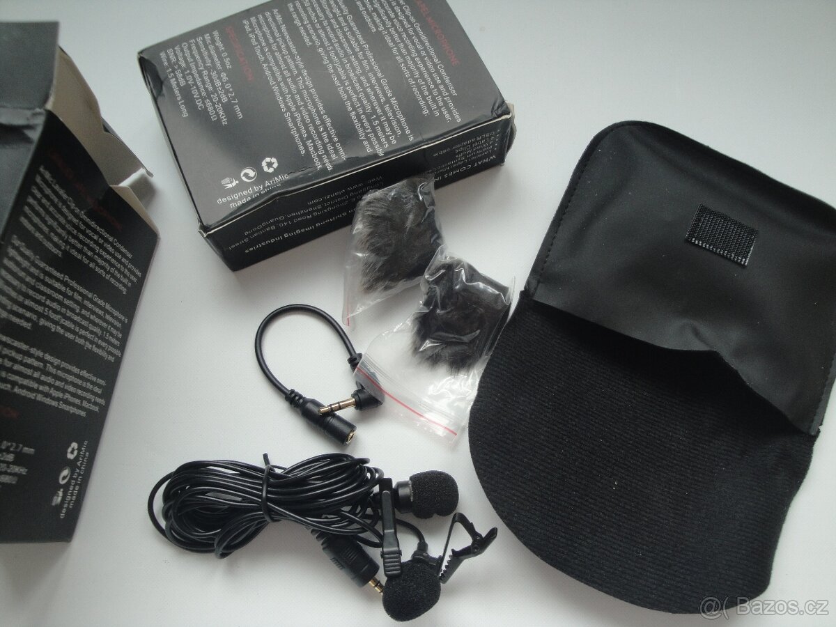 Klipový mikrofon - nový - 7