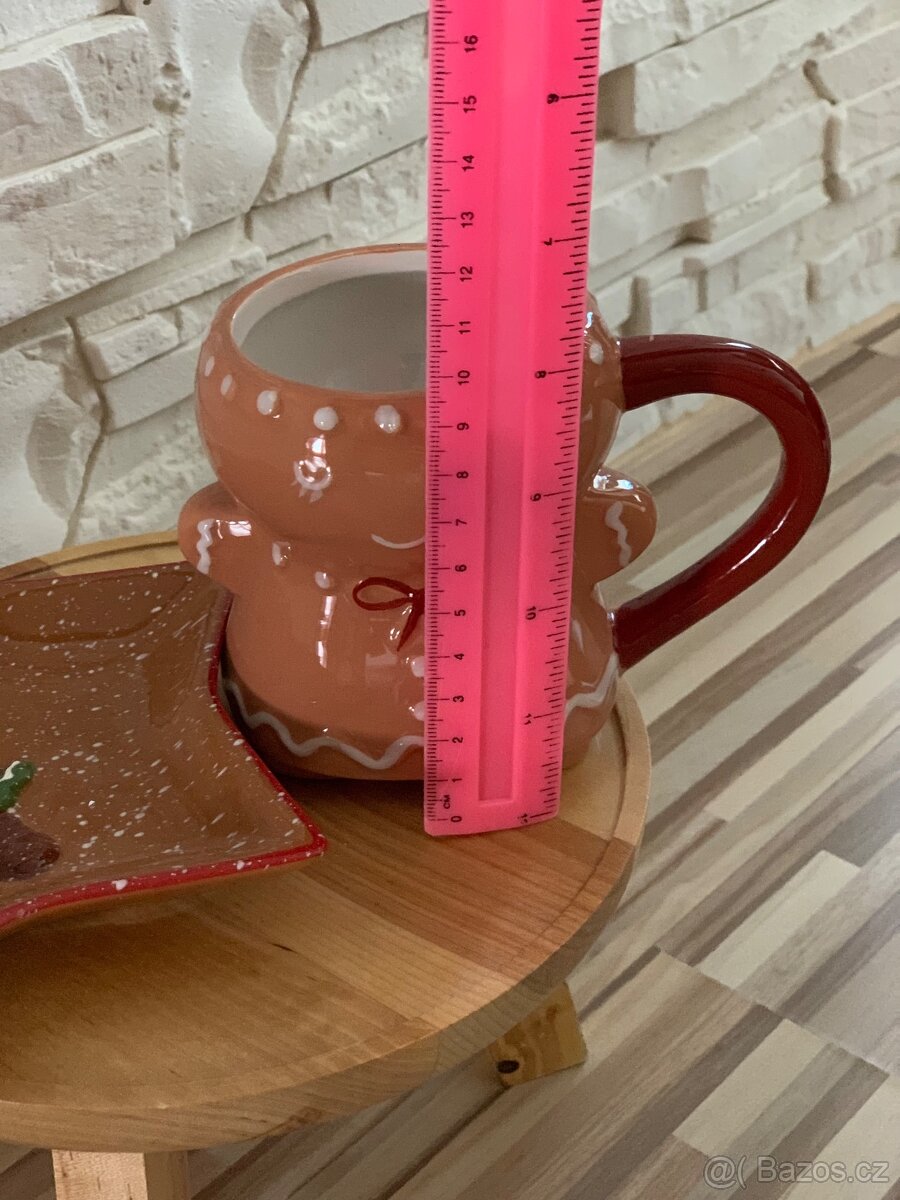 Set 2 Vánoční hrnek + talířek - 7