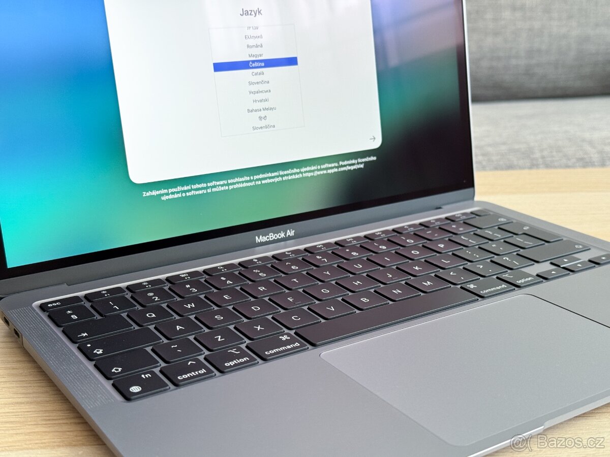 13" MacBook Air M1 - 8GB RAM/128GB SSD, TOP STAV, 100% BAT - 7