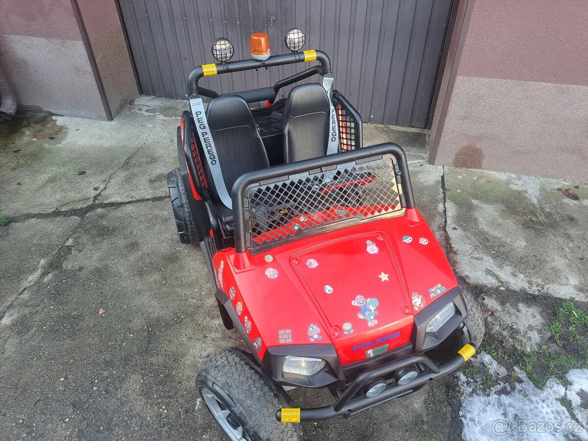 peg perego polaris RZR 24V 2 místné - 7