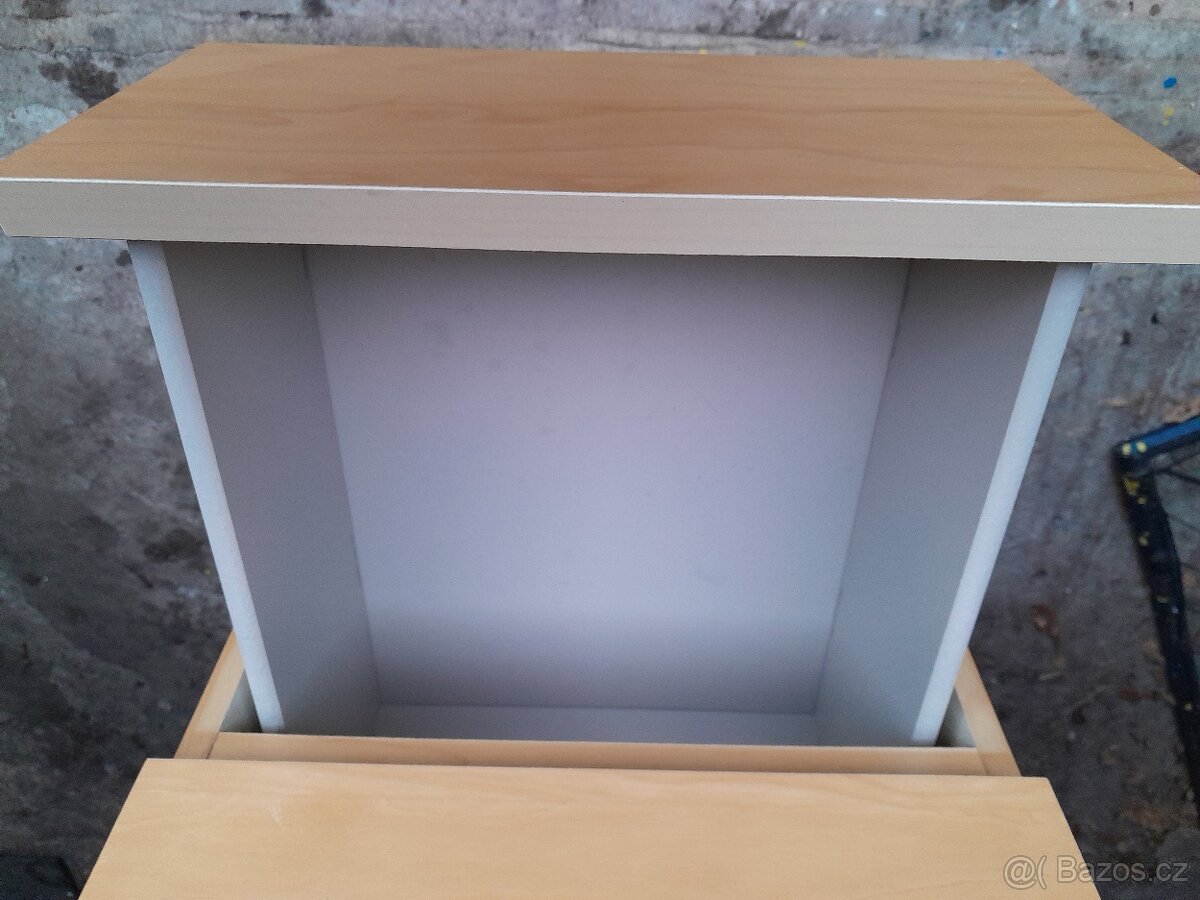 Ikea komoda Malm bříza se zrcadlem - 7