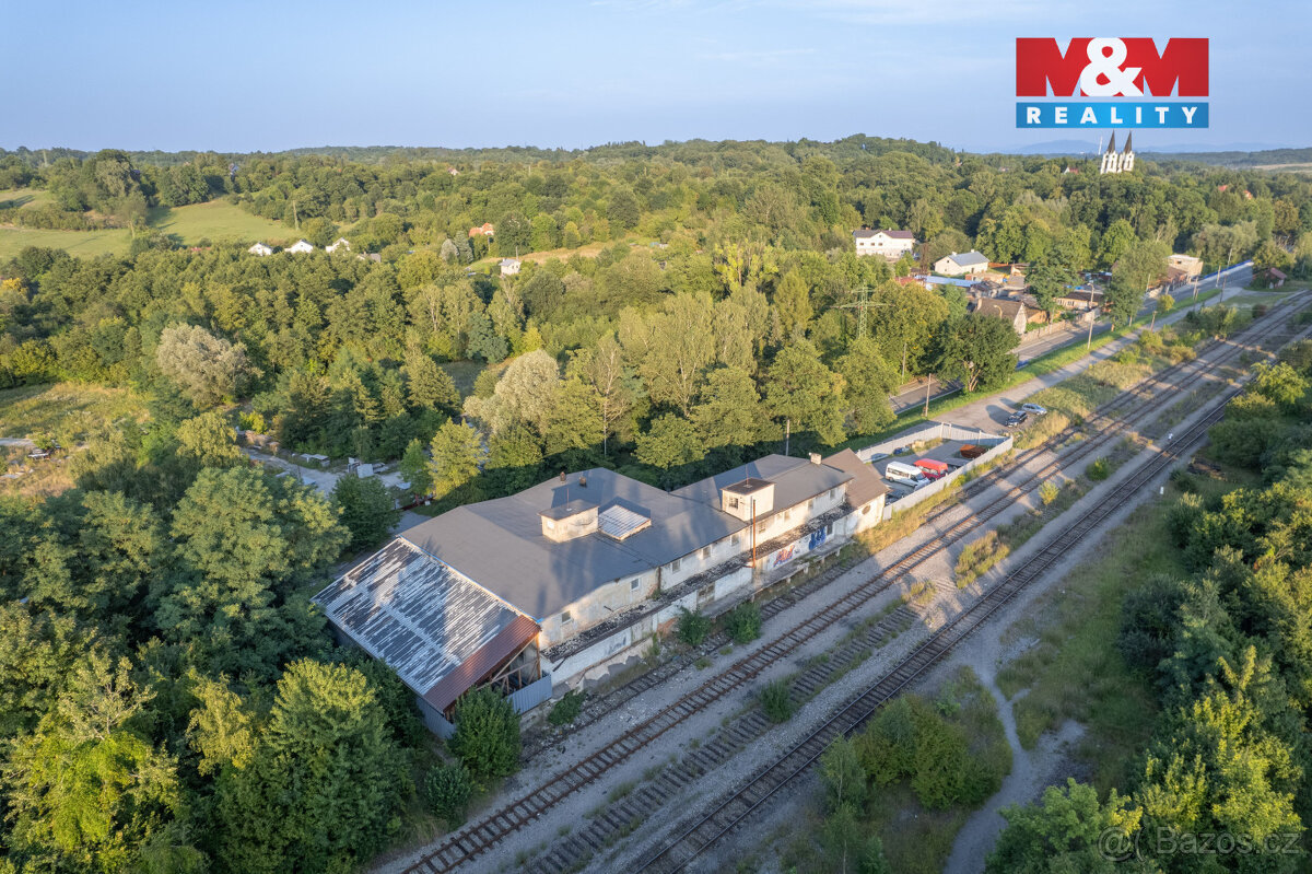 Pronájem výrobního objektu, 821 m², Orlová, ul. Nádražní - 7