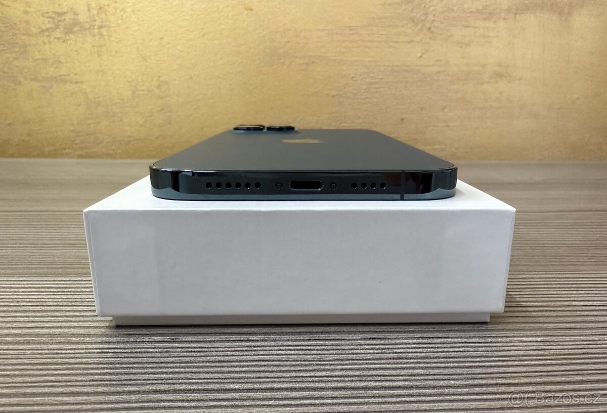 Apple iPhone 12 Pro Max 256GB modrý, TOP stav, baterie 100% - 7
