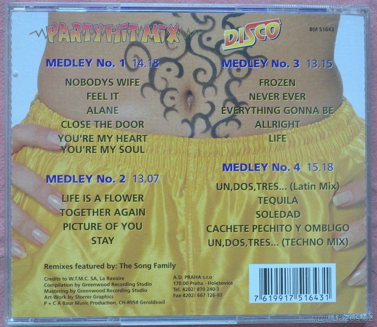 Velká sbírka samplerů a CD s party, rock, metal - 7