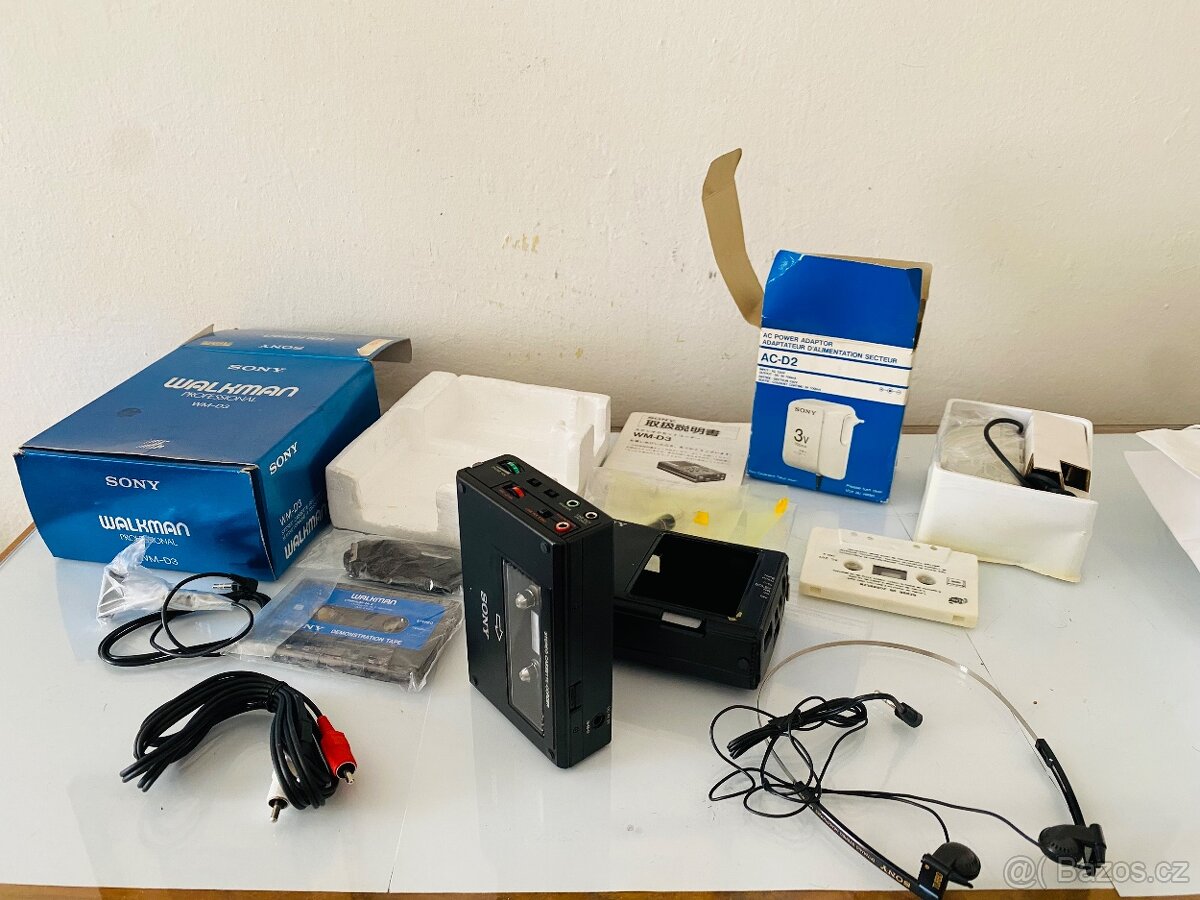 Walkman Sony WM-D3, rok 1985 - 7