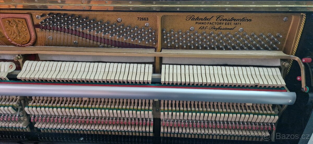 Piano Schlögl -Bohemia 125 Renner-Silent z r. 2002 - 7