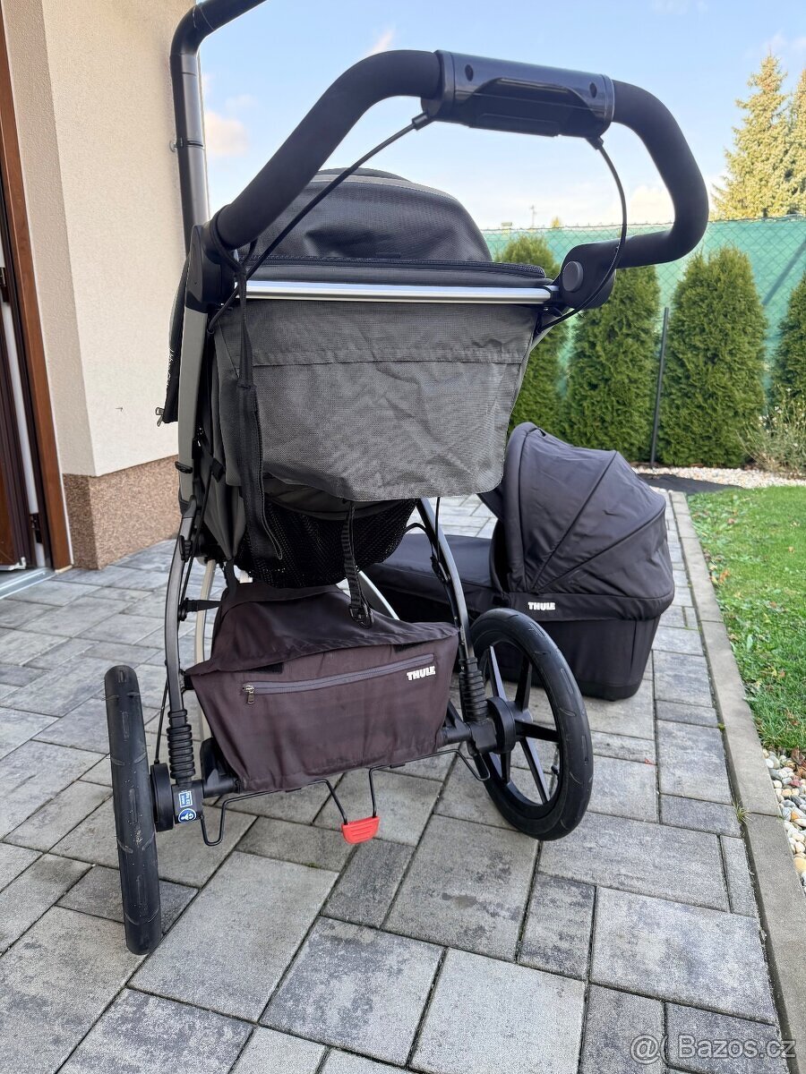 Thule Urban Glide 2 + korbička - skvělý stav - 7