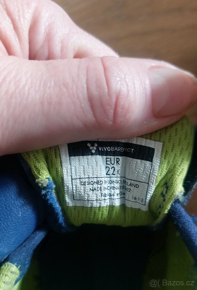 Dětské tenisky Vivo barefoot 22; stélka 13.5 cm - 7