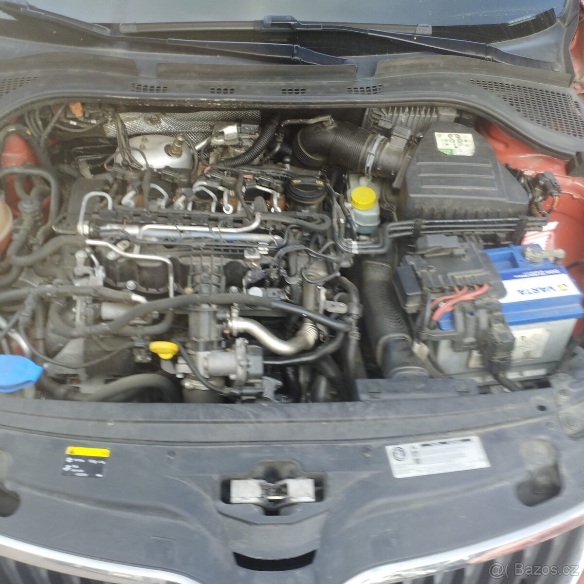 Rapid 1,6tdi 66kw 2014 spaceback na dily - 7