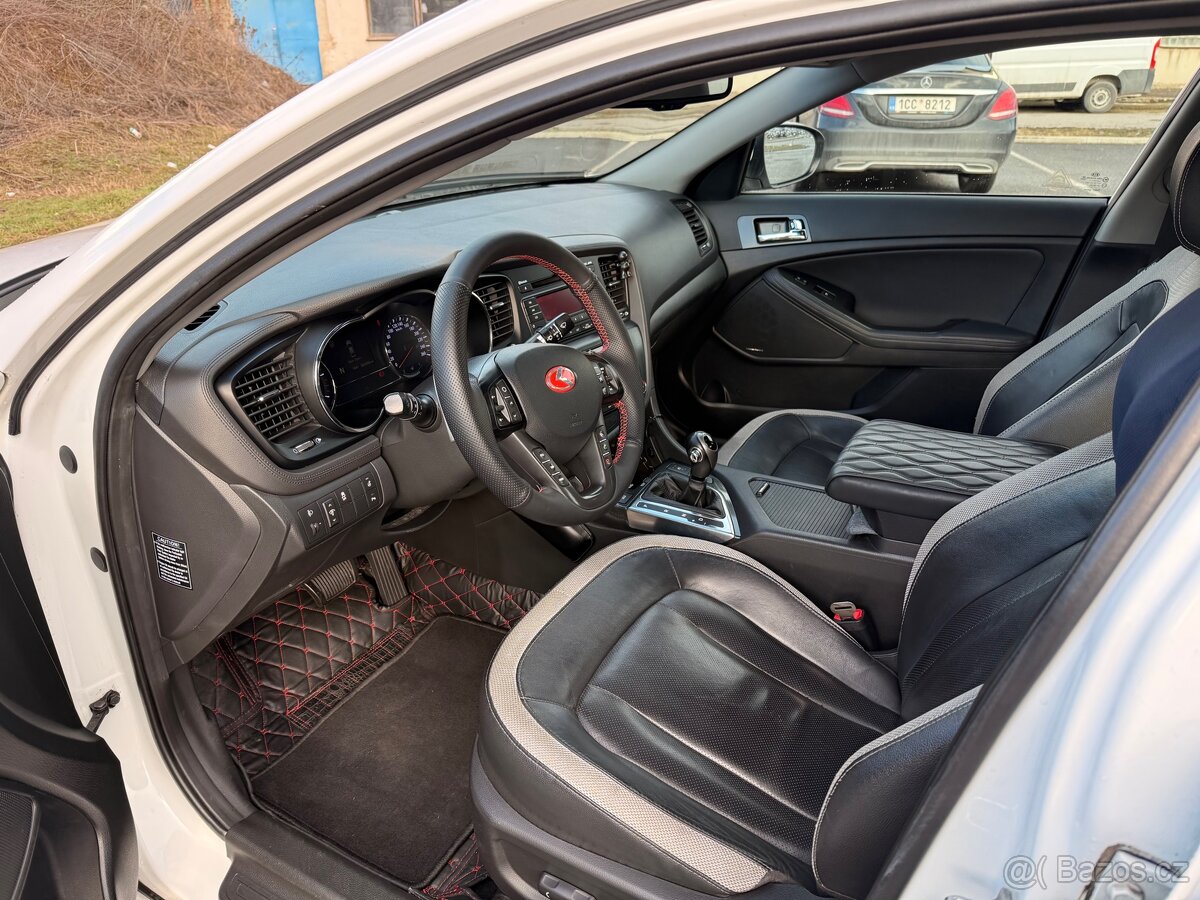 KIA Optima 1.7 CRDi – bílá perleť, nová STK, servisovaná - 7