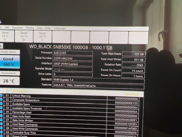 3x - SanDisk Extreme Portable(Pro) - 7