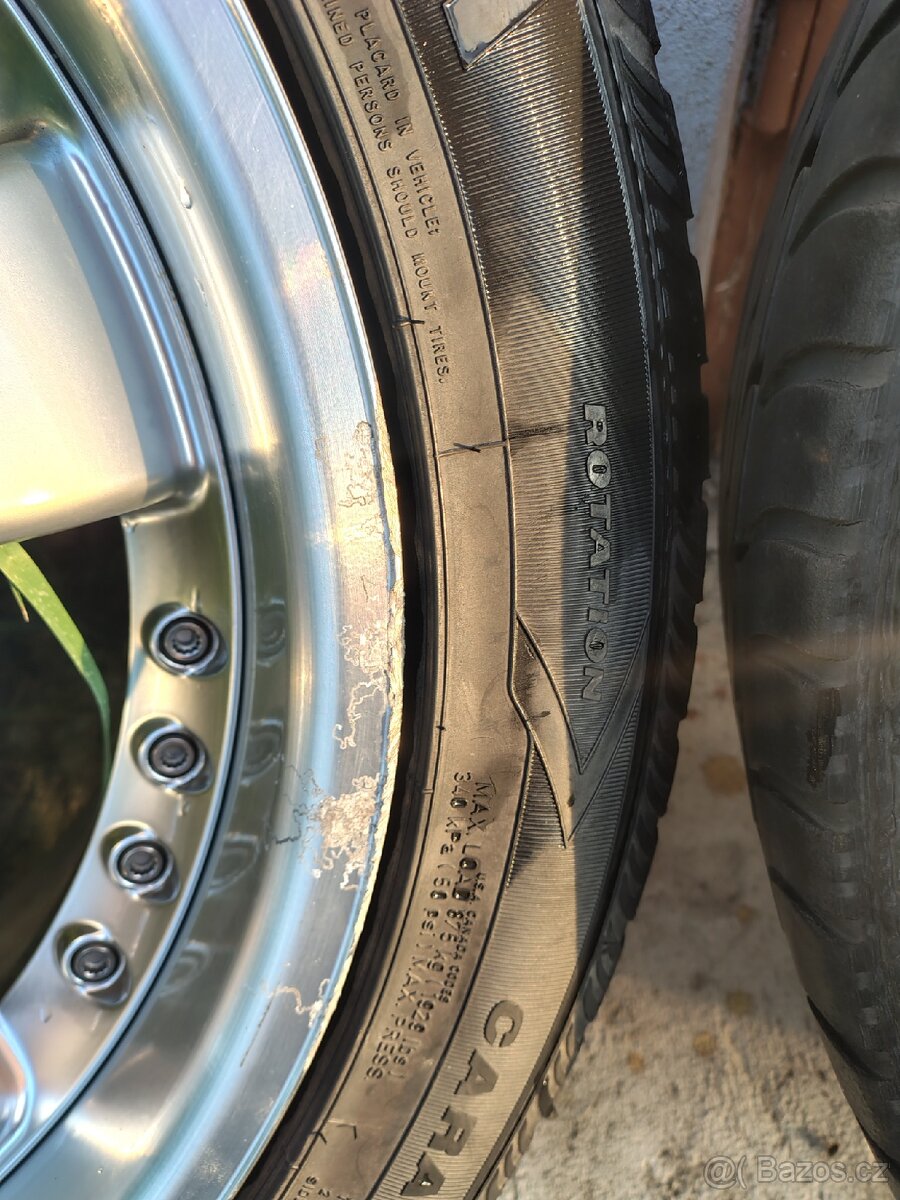 ALU TECNOMAGNESIO dvoudílné límce 5x120 - 7