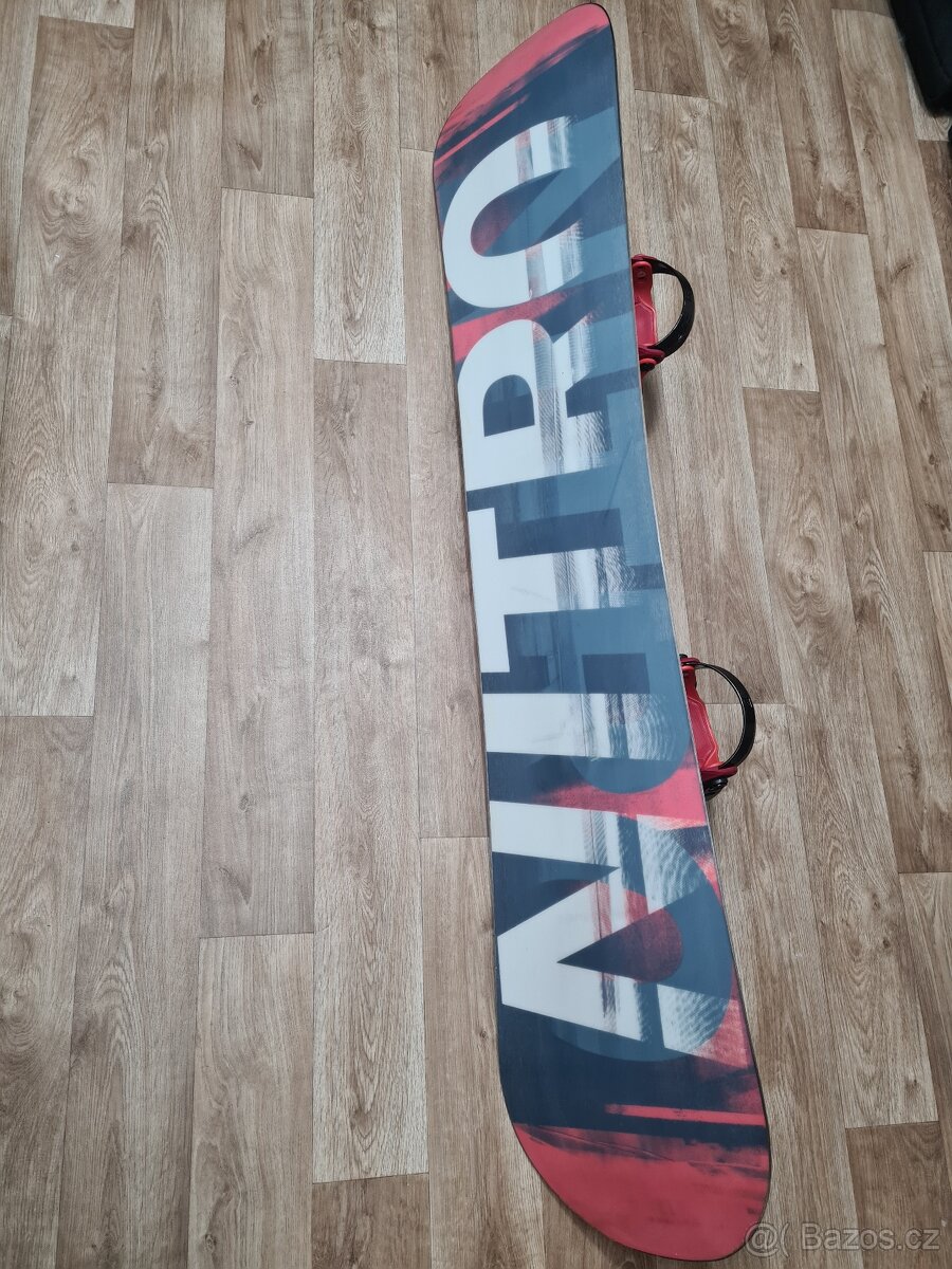 Snowboard Nitro Team 159W - komplet - 7