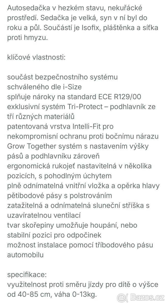 Autosedačka s isofixem Joie - 7