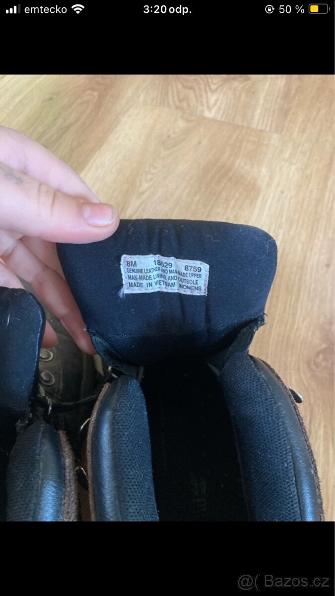 Prodám turistické boty Timberland - 7