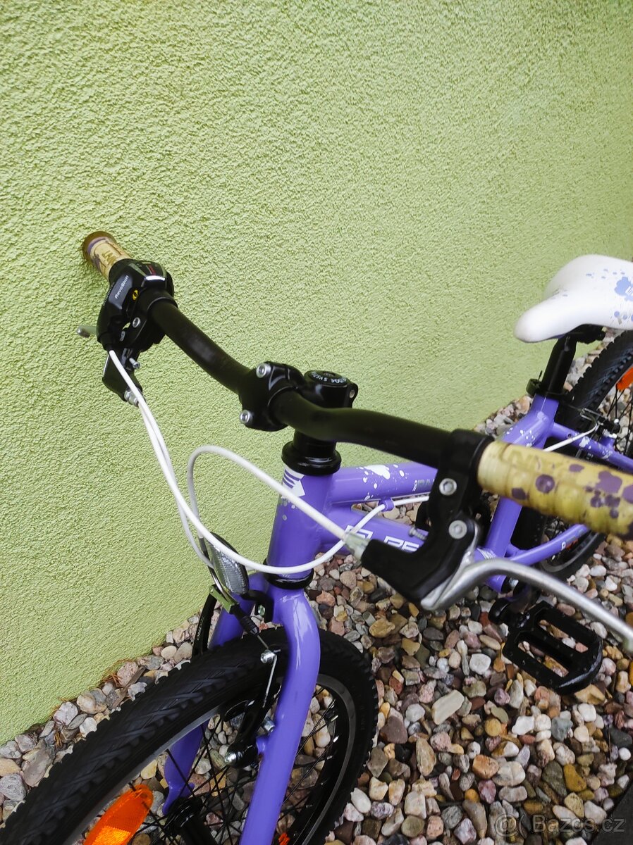 Značkové dětské kolo Superior 20" (fialová) - 7