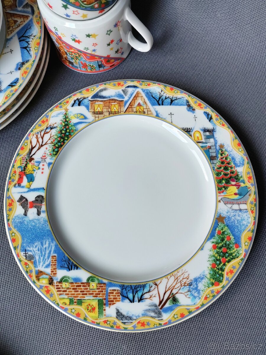 Vánoční porcelánová sada Eschenbach série "Jingle Bells" - 7