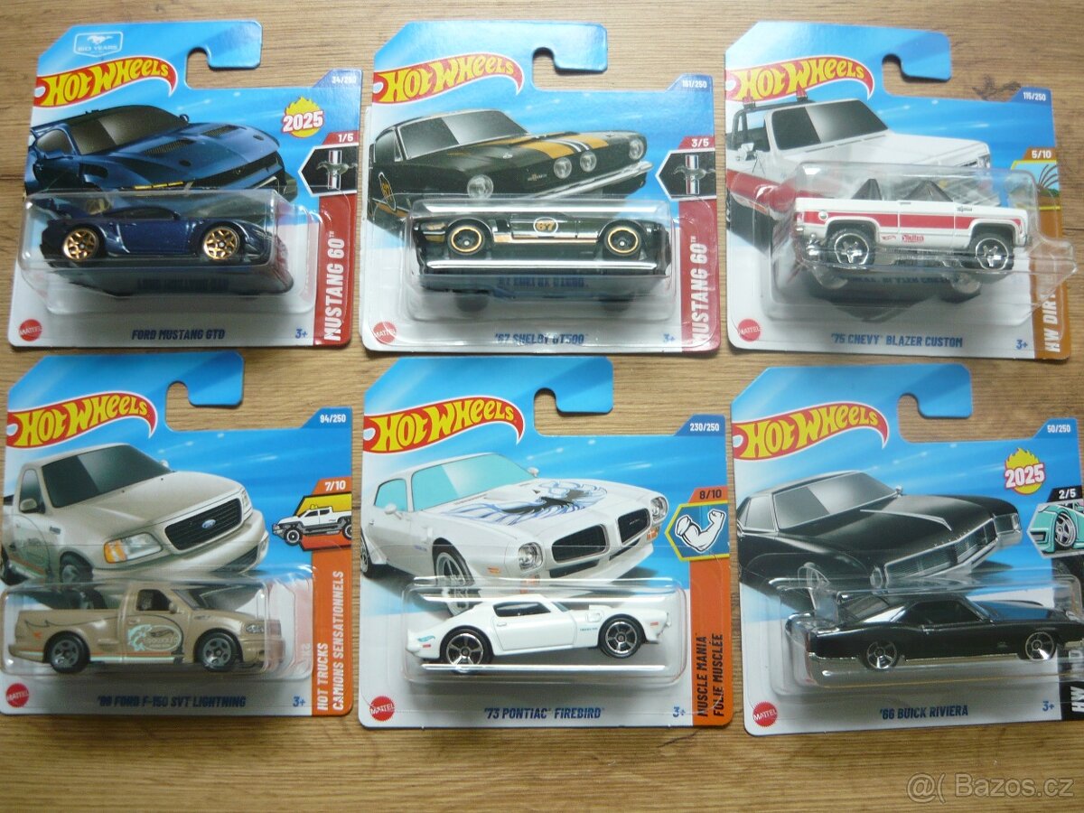AUTÍČKA HOT WHEELS - 7