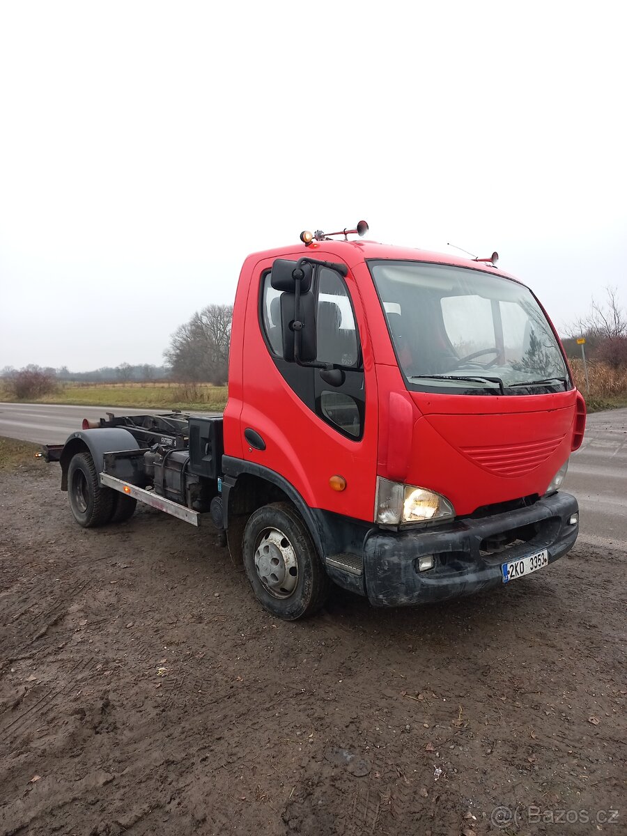 Avia D 75 , hákový nosič kontejneru - 7