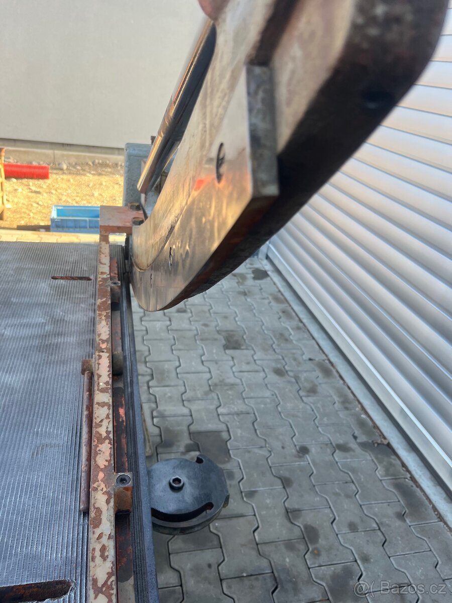 Ruční tabulové nůžky 1000/2,5 - 7