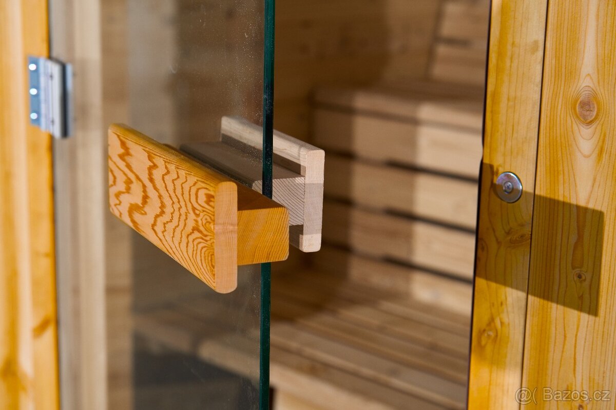 Finská sauna hranatá thermowood 180 - 7