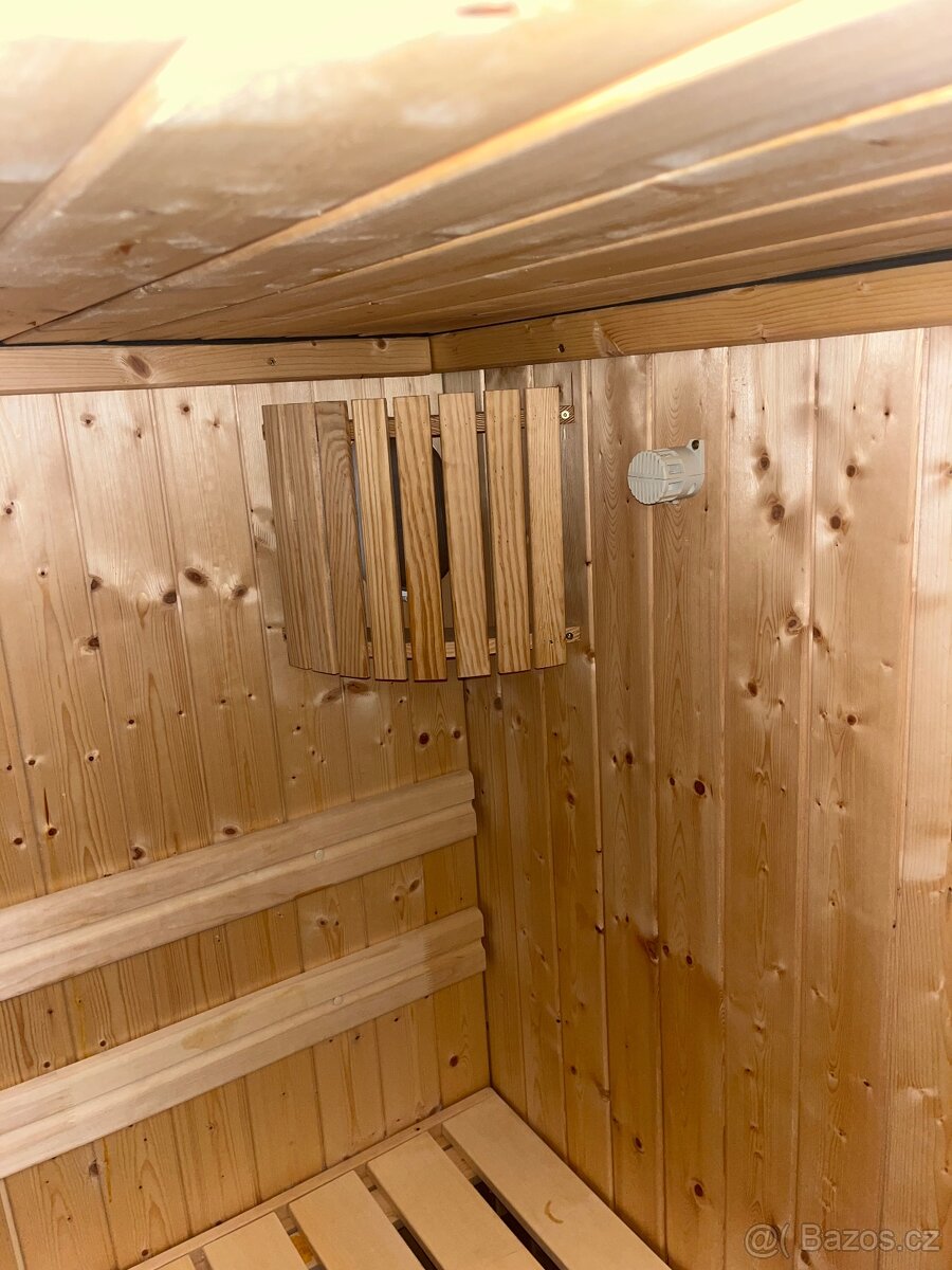 Finská sauna Karibu+kamba BioMat 9 kw - 7