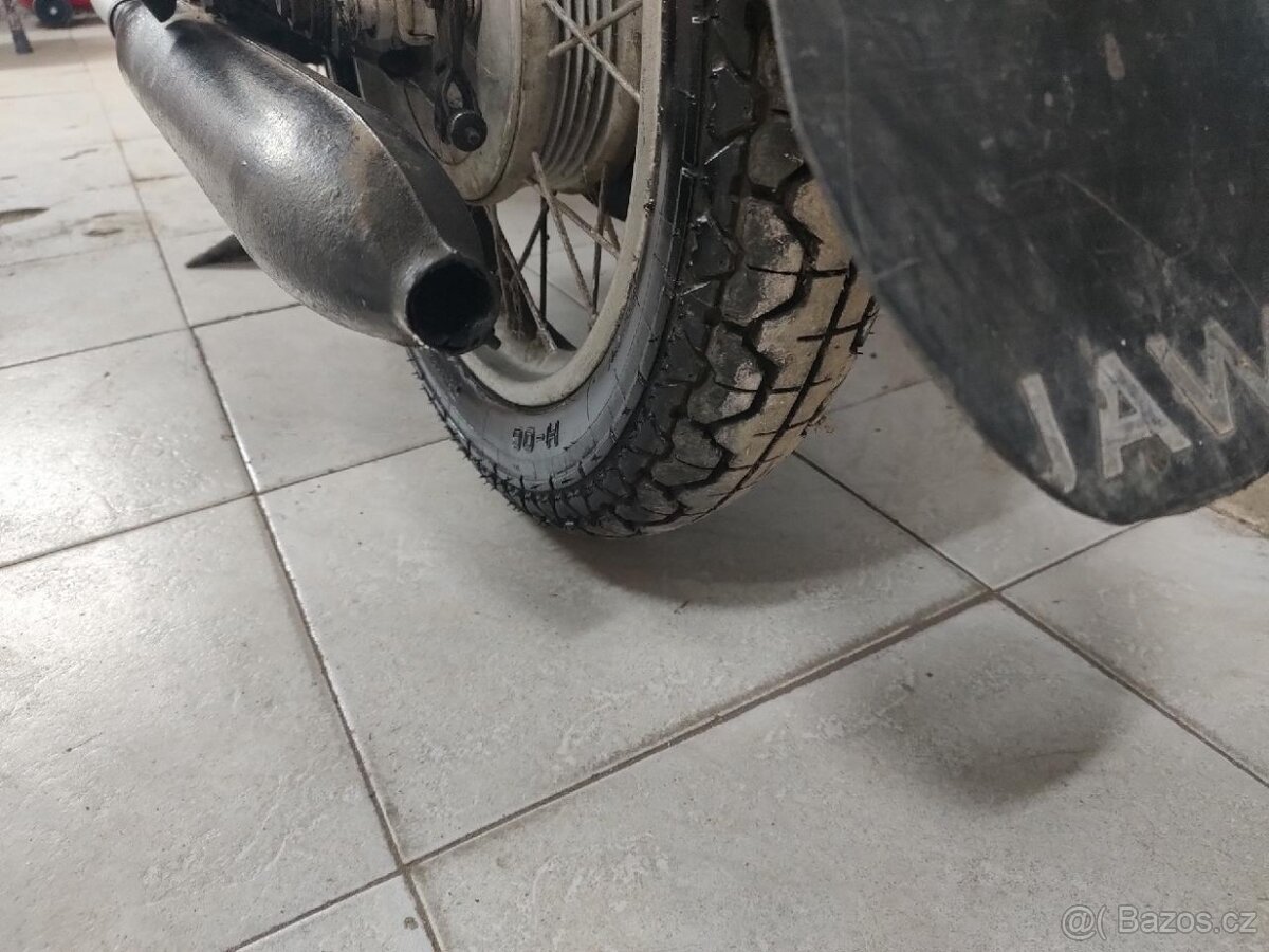 Jawa 250 353 kývačka ČR doklady malá spz - 7