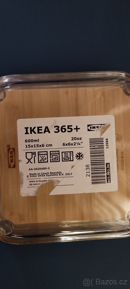 Skleněná miska IKEA - 7