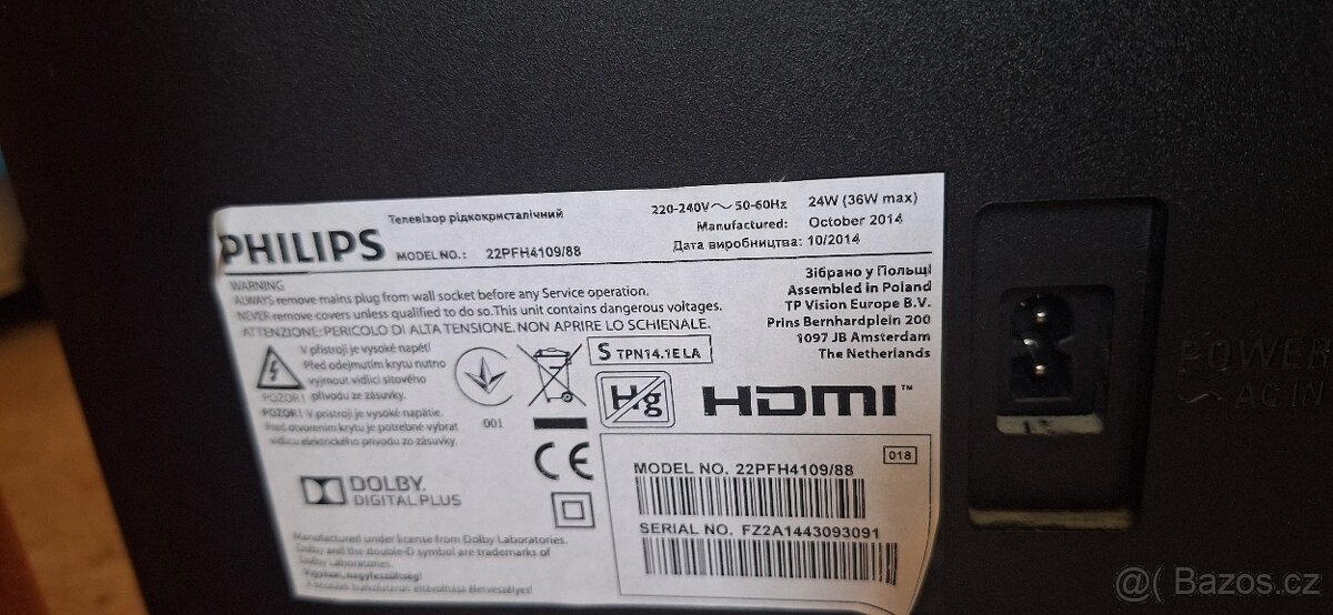 Televize Philips plne funkcni 60 - 7