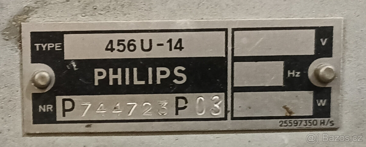Staré rádio Philips Preludio 456U-14 - 7
