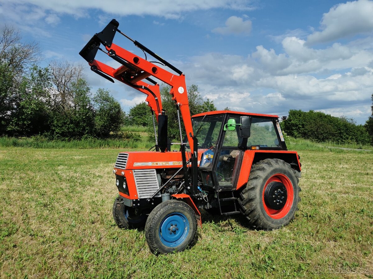 MONTÁŽE ČELNÍHO NAKLADAČE NA ZETOR, ZDARMA JOYSTICK A VIDLE - 7