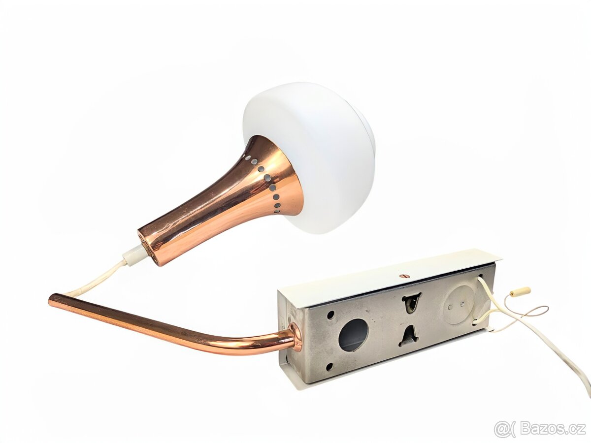 Retro nástěnná lampička AKA DDR - 7