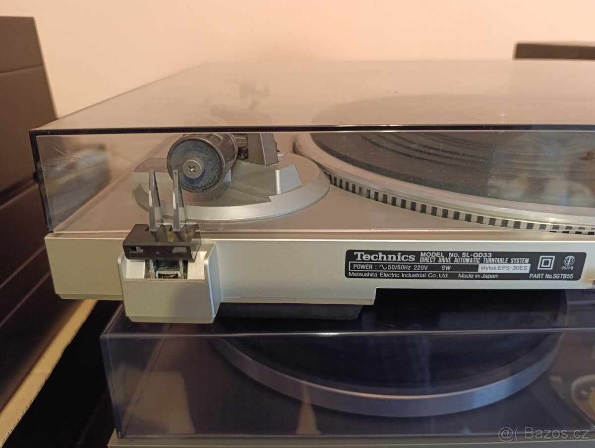 Gramofon Technics SL-QD33 DIRECT DRIVE - 7