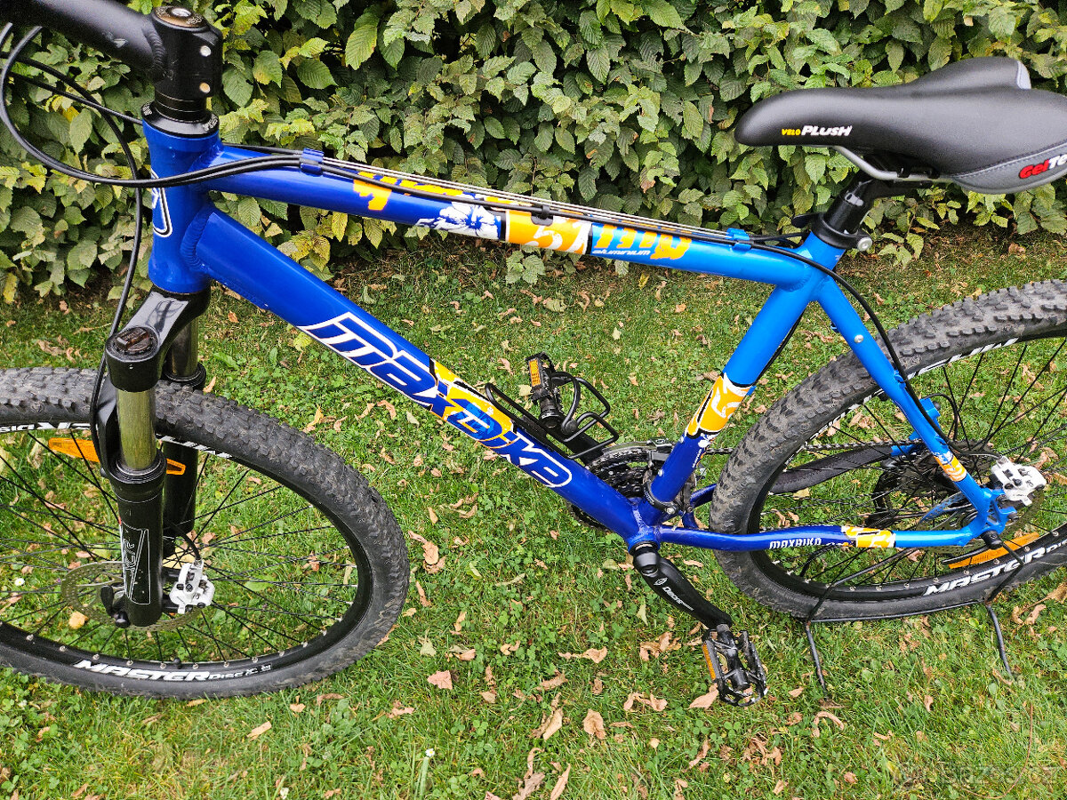 26" horské hliníkové kolo MAXBIKE, rám 19" 3x9+hydraulika - 7