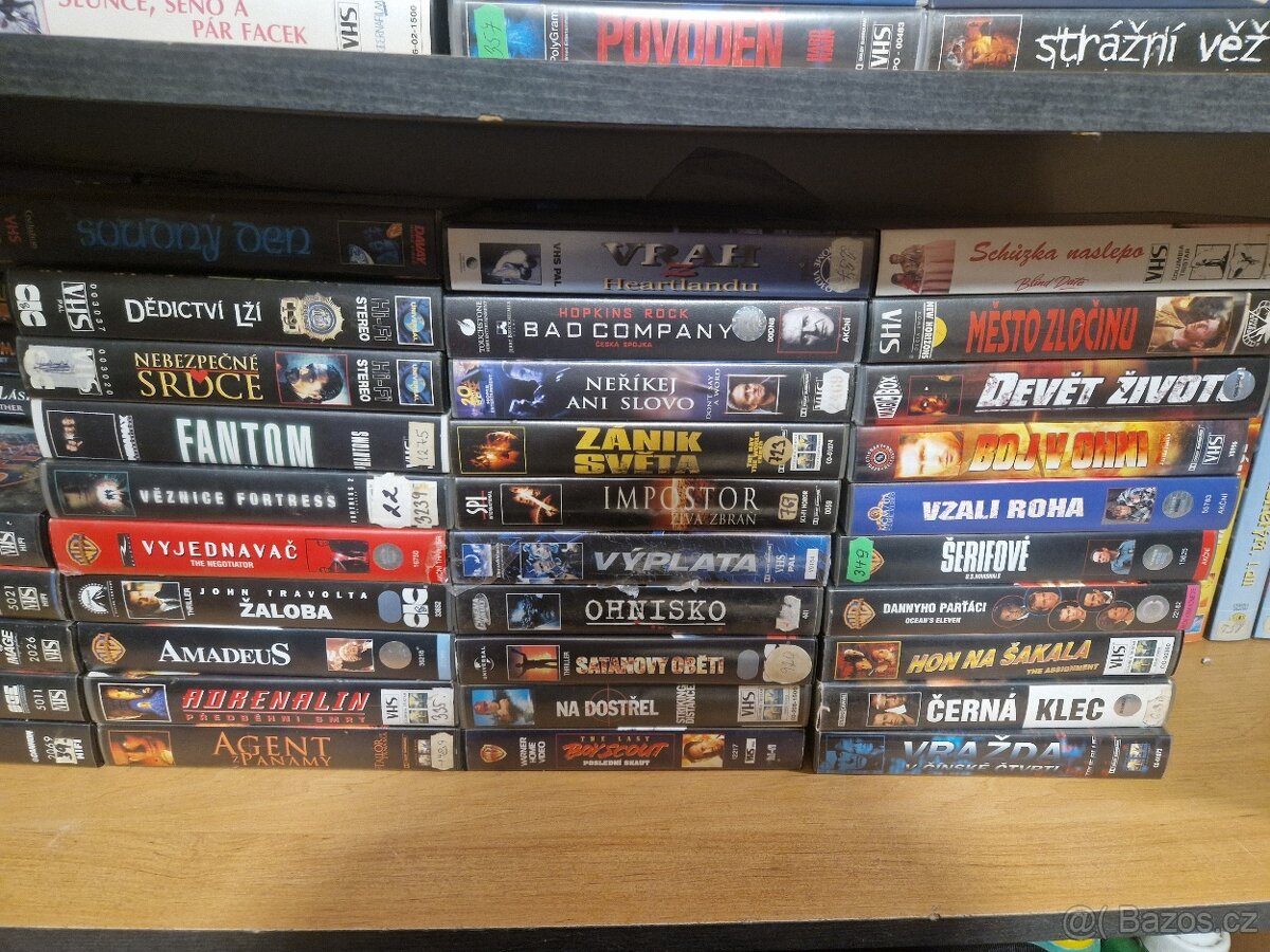 Velké množství VHS originální - 7