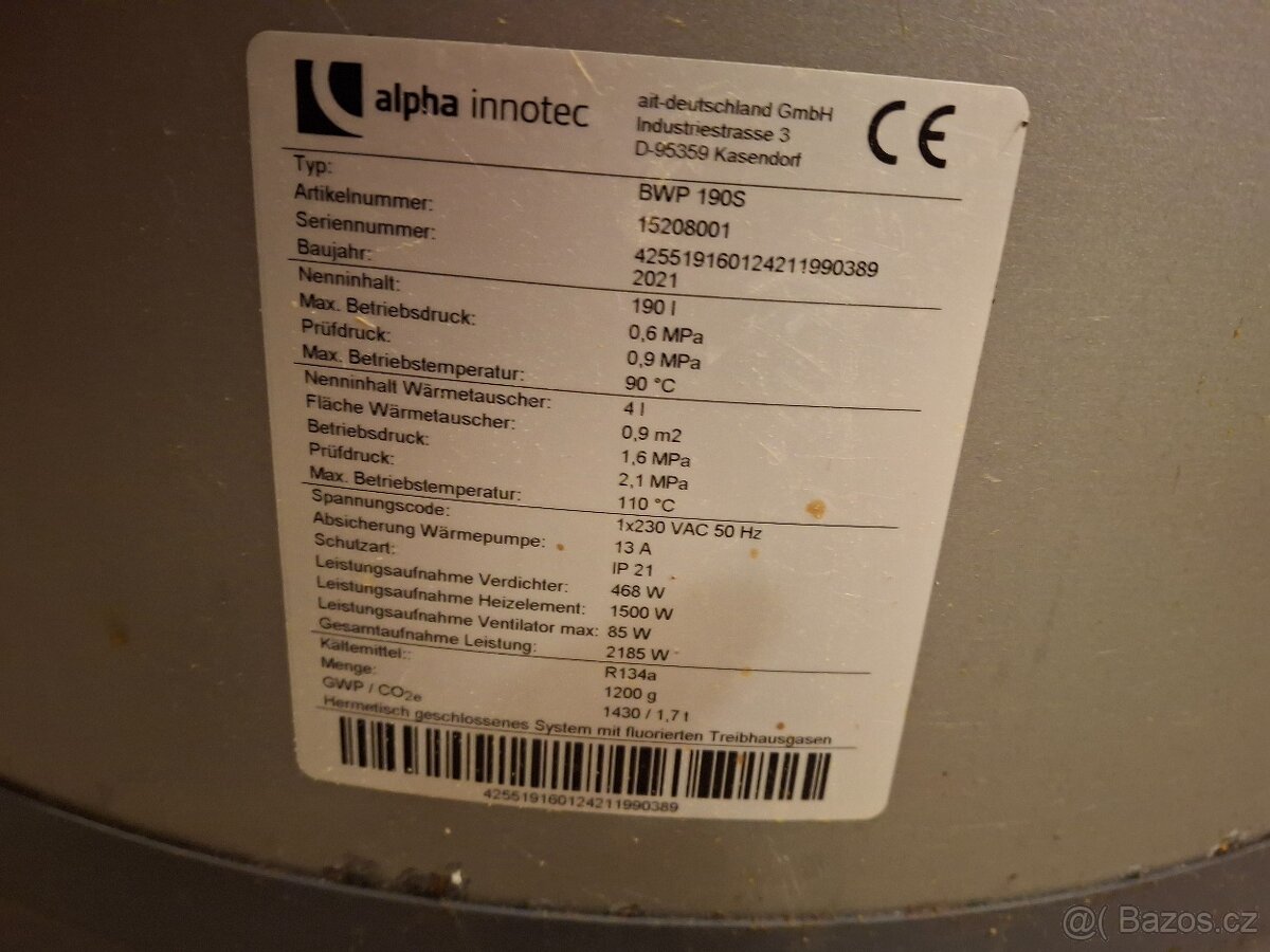 Tepelné čerpadlo vzduch/voda - 7