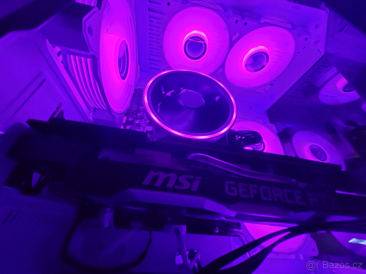 HERNÍ PC + PŘÍSLUŠENSTVÍ / RTX 2070 SUPER / RYZEN 5 - 7