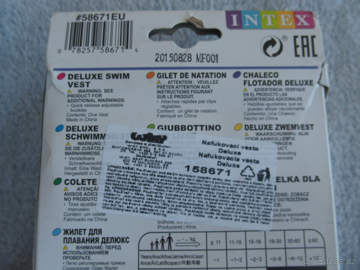 Prodám věci na plavání 3-6let - 4ks=100Kč - 7