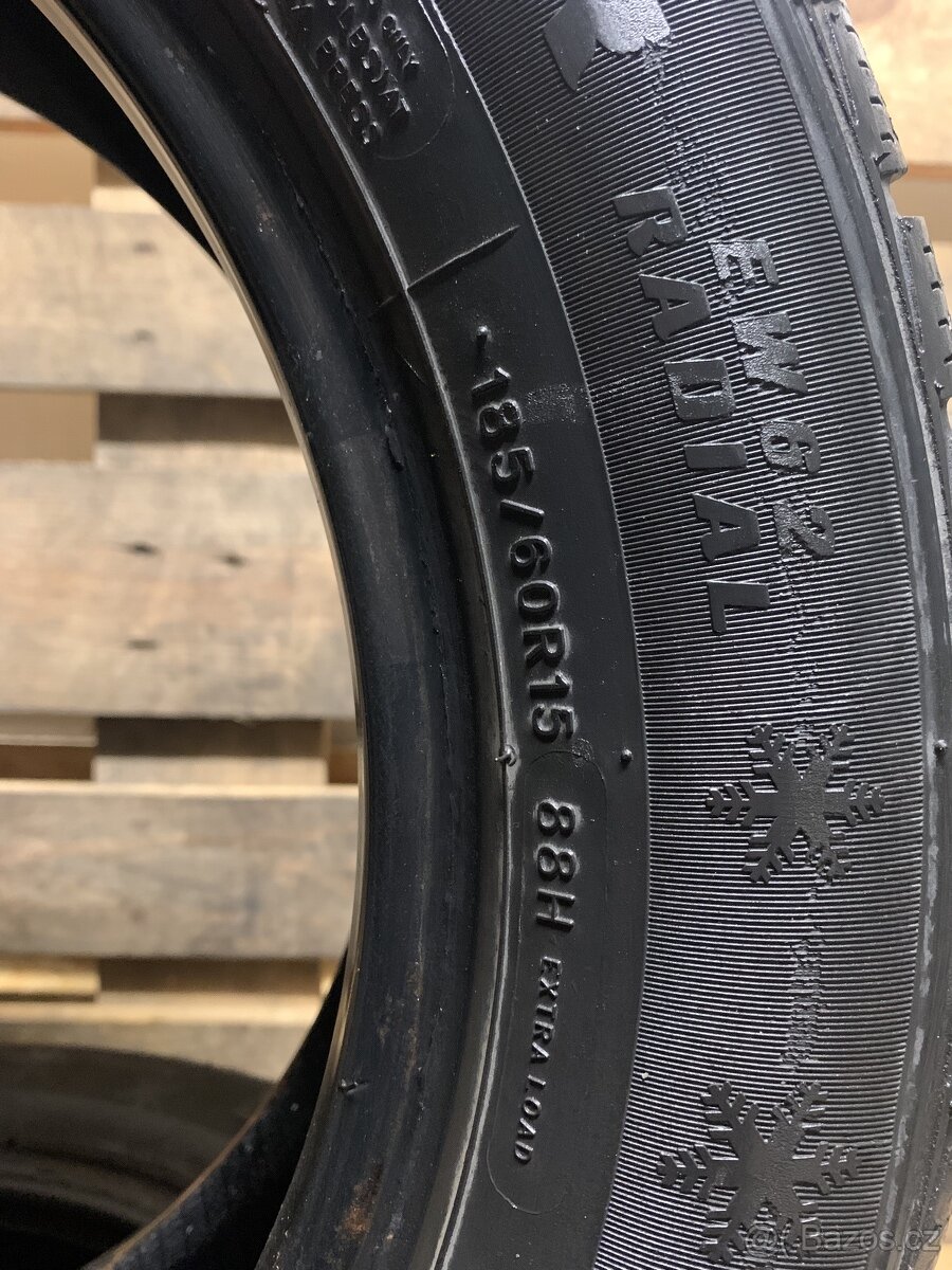 2ks 185/60/15 Evergreen/2019/88H/zimní pneu 7.3m - 7
